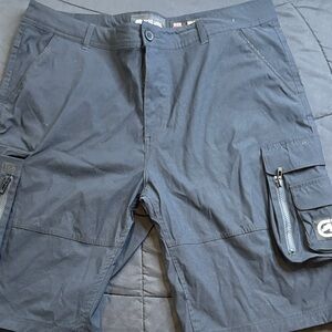 Men's Black Cargo Shorts